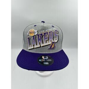 Los Angeles Lakers Ultra Game NBA Fitted Hat Cap Size Adjustable NWT MSRP $40